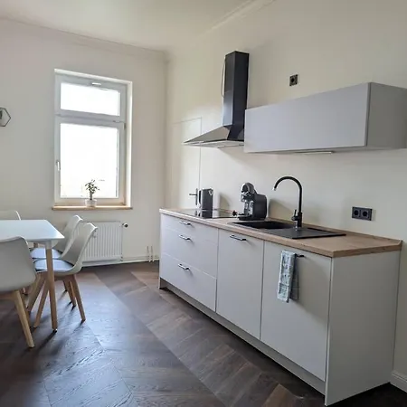 Vilipa-apartments No.5 I Baumwollspinnerei I Kunstkraftwerk - 75m² I Balkon I Smart-tv I Bad Mit Fussbodenheizung