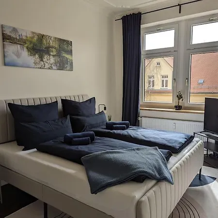 Apartment Vilipa-apartments No.5 I Baumwollspinnerei I Kunstkraftwerk - 75m² I Balkon I Smart-tv I Bad Mit Fussbodenheizung