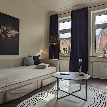 Vilipa-apartments No.5 I Baumwollspinnerei I Kunstkraftwerk - 75m² I Balkon I Smart-tv I Bad Mit Fussbodenheizung דירה לייפציג